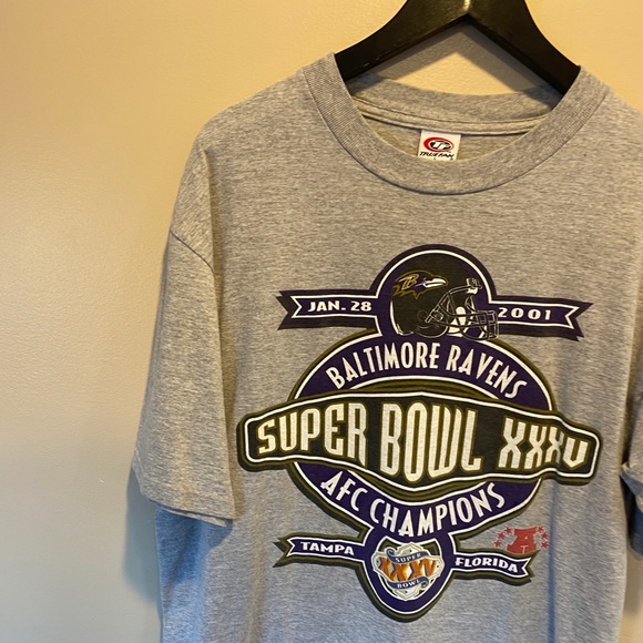 Baltimore ravens super bowl tee large true fan - Picture 2 of 10